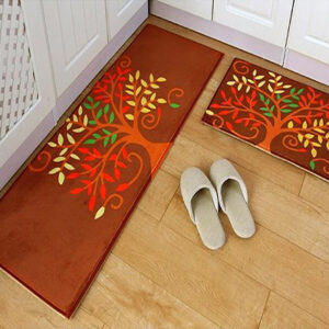 Two-piece bath mat